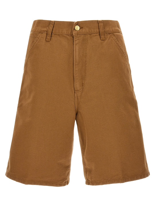 Single Knee Bermuda And Short Brown