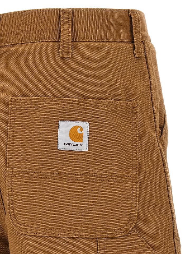 Carhartt Wip Single Knee Bermuda and Short - Brown | 90853eaa63eb11b6e82262950593d018bbf2fa8e