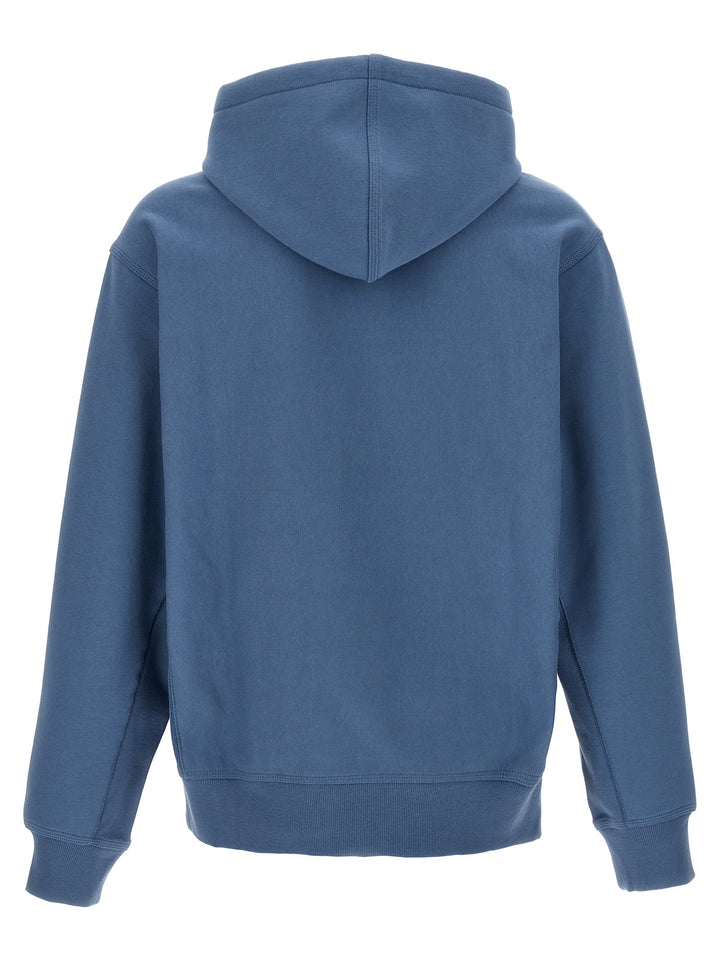 Carhartt Wip American Script Sweatshirt - Blue | d72a314ee200727ee75a6d81220d5a1b15e60d94