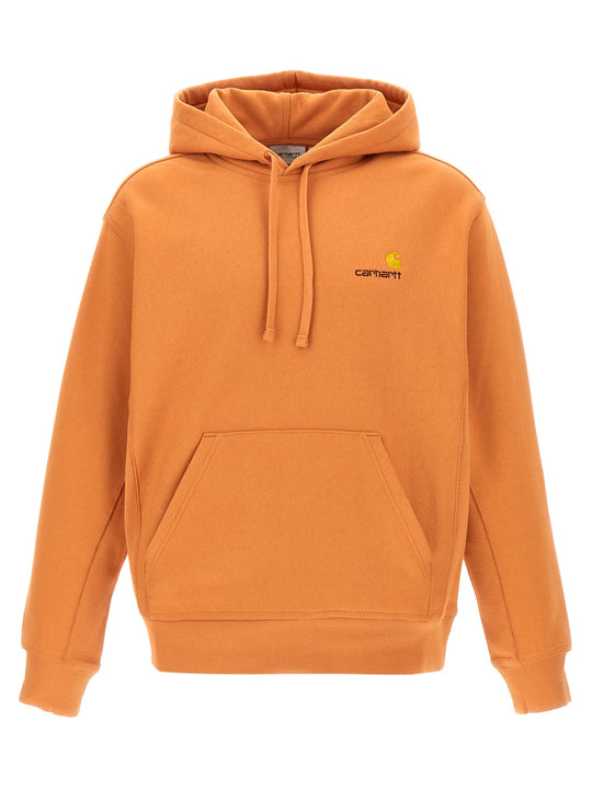 American Script Sweatshirt Orange
