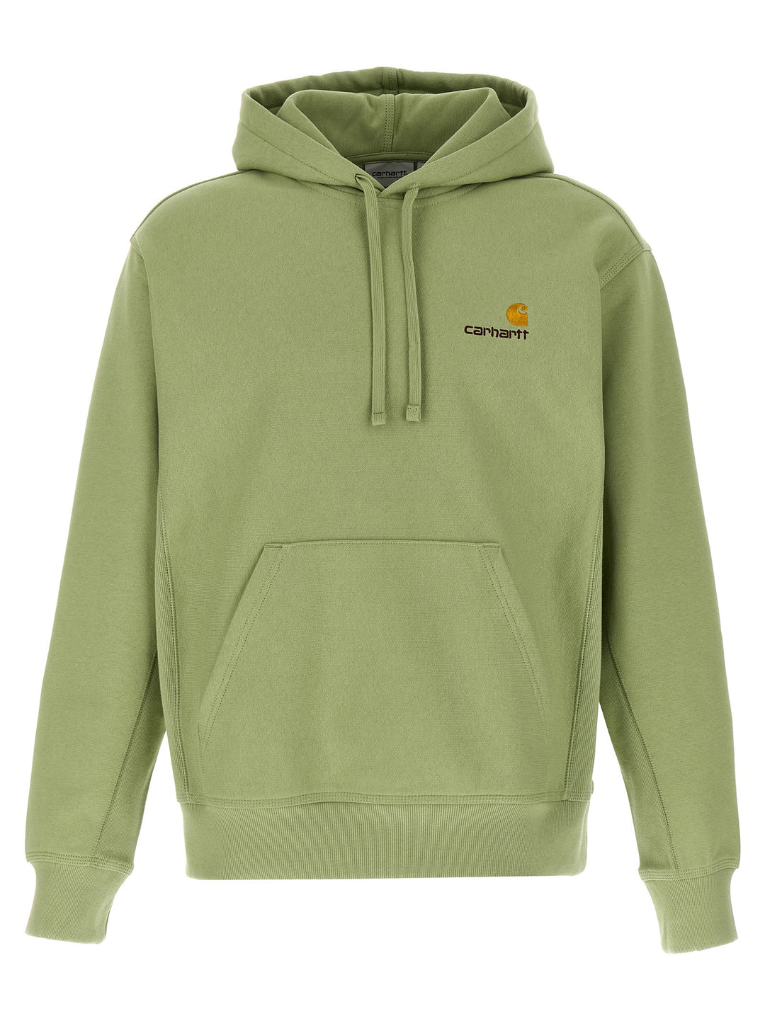 Carhartt Wip American Script Sweatshirt - Green | 31ef5d1a7e4c889ccb7710cfc5e9803229fae96f