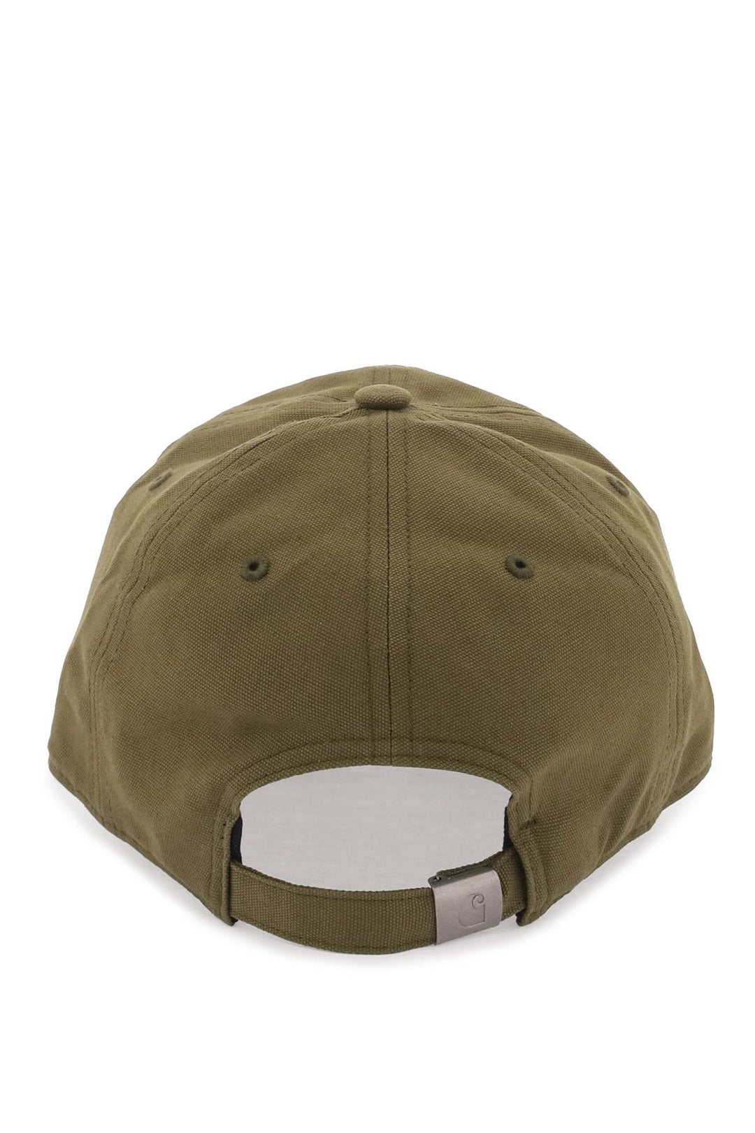 Canvas Script Baseball Cap