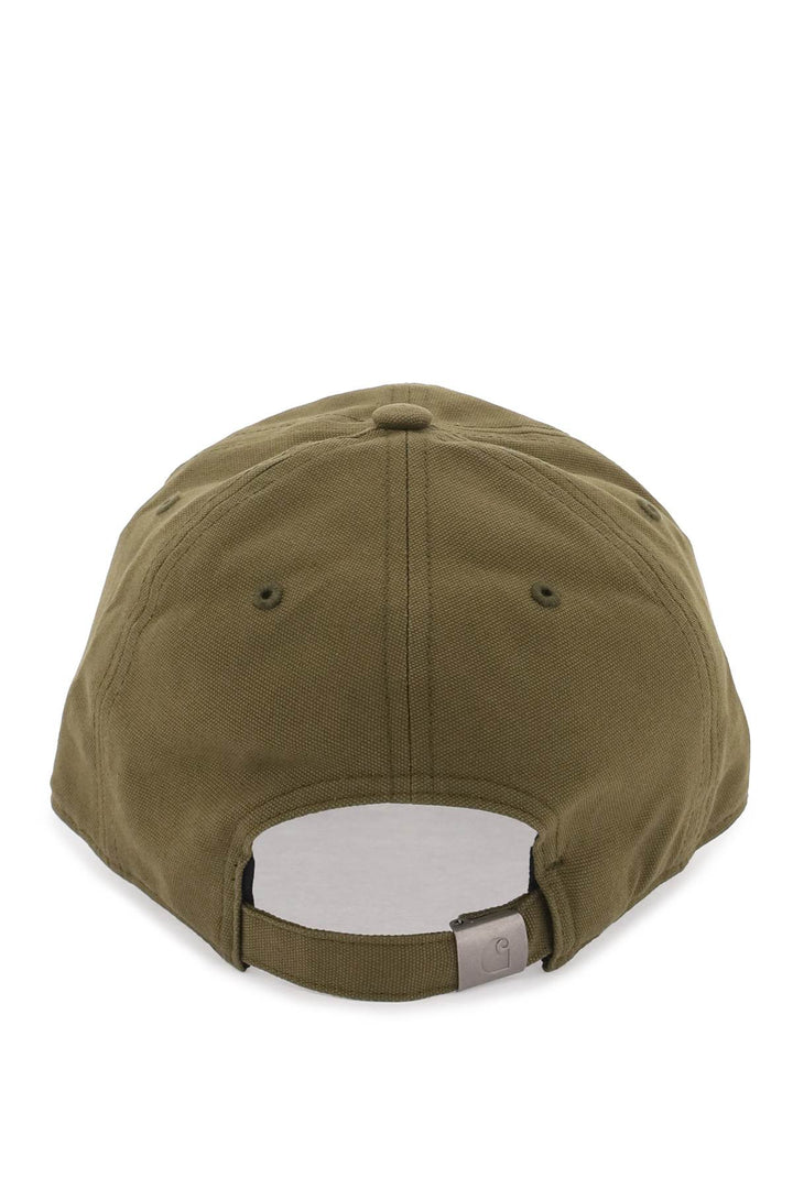 Canvas Script Baseball Cap