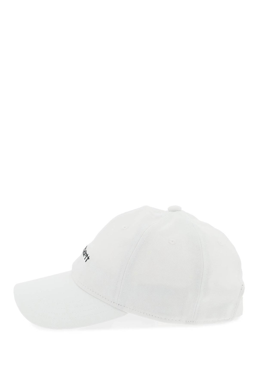 Canvas Script Baseball Cap