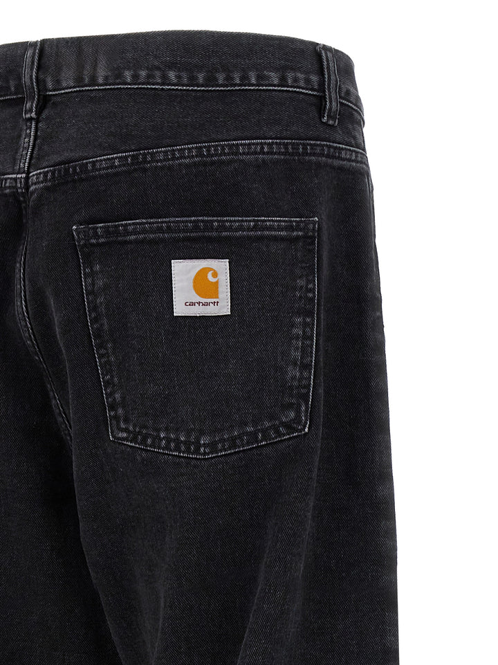 Carhartt Wip Newel Jeans - Black | d190da0fe56dcd7bfc96b94a75ba867655cf7d91