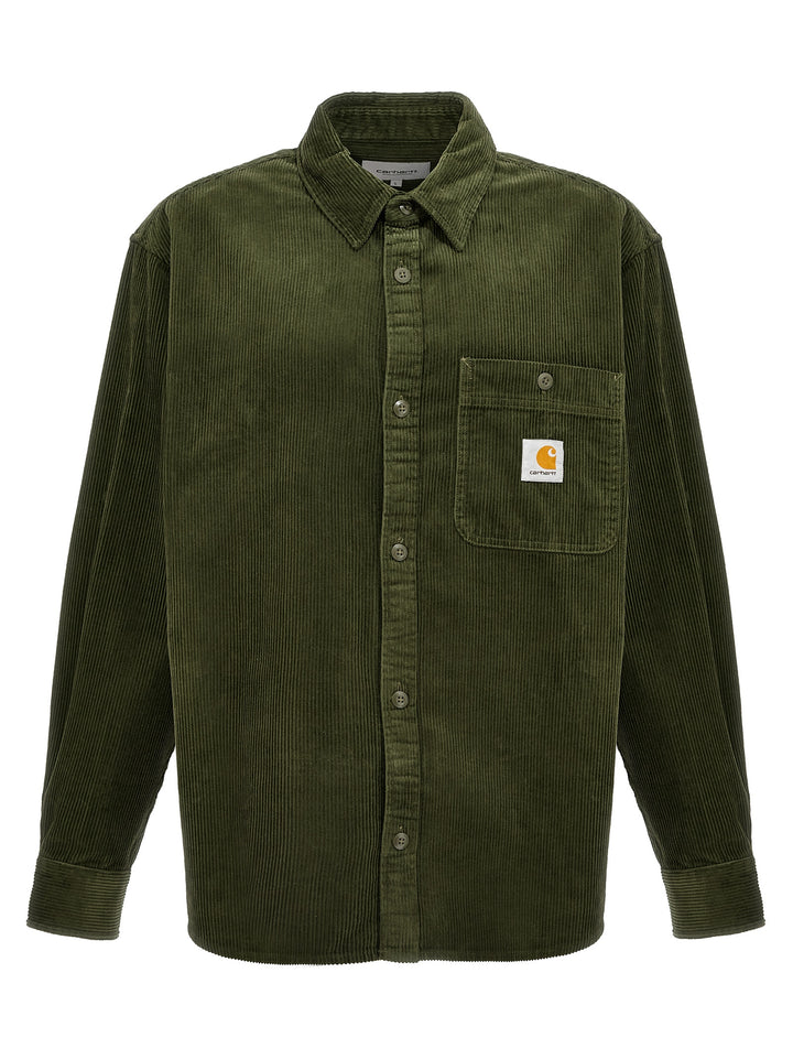 L/S Flint Shirt, Blouse Green