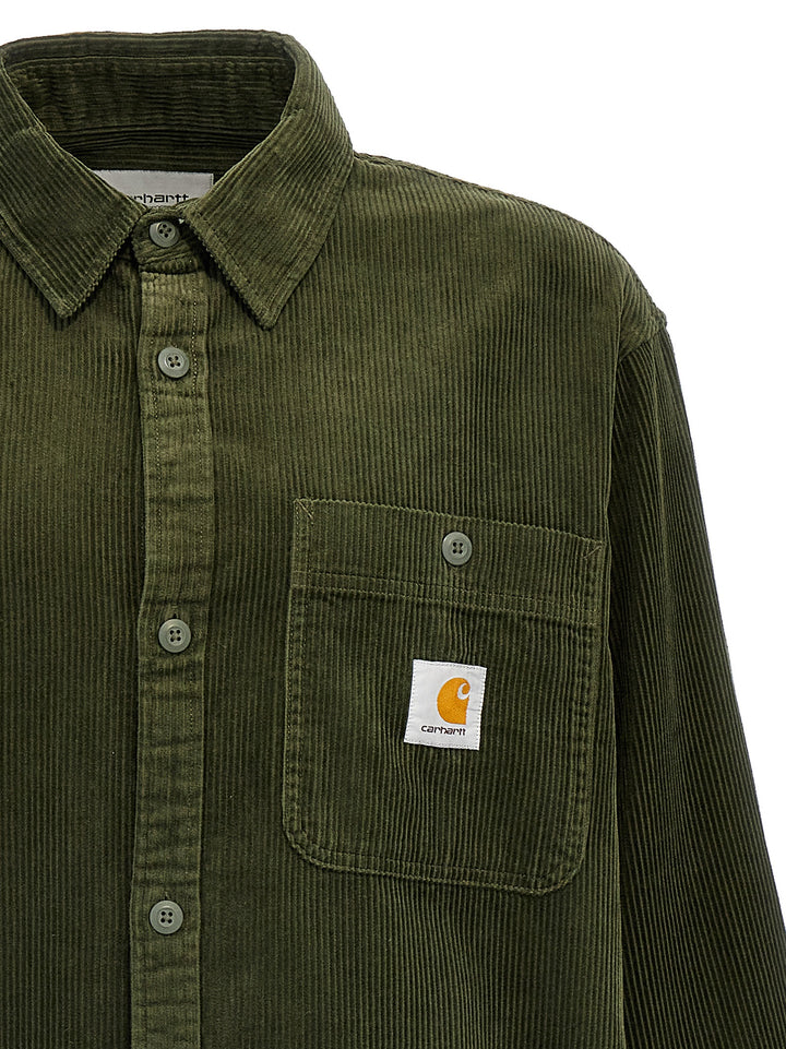 L/S Flint Shirt, Blouse Green