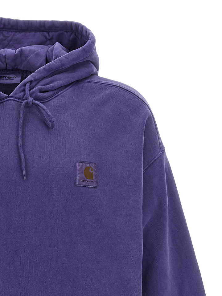 Hooded Vista Sweatshirt Purple