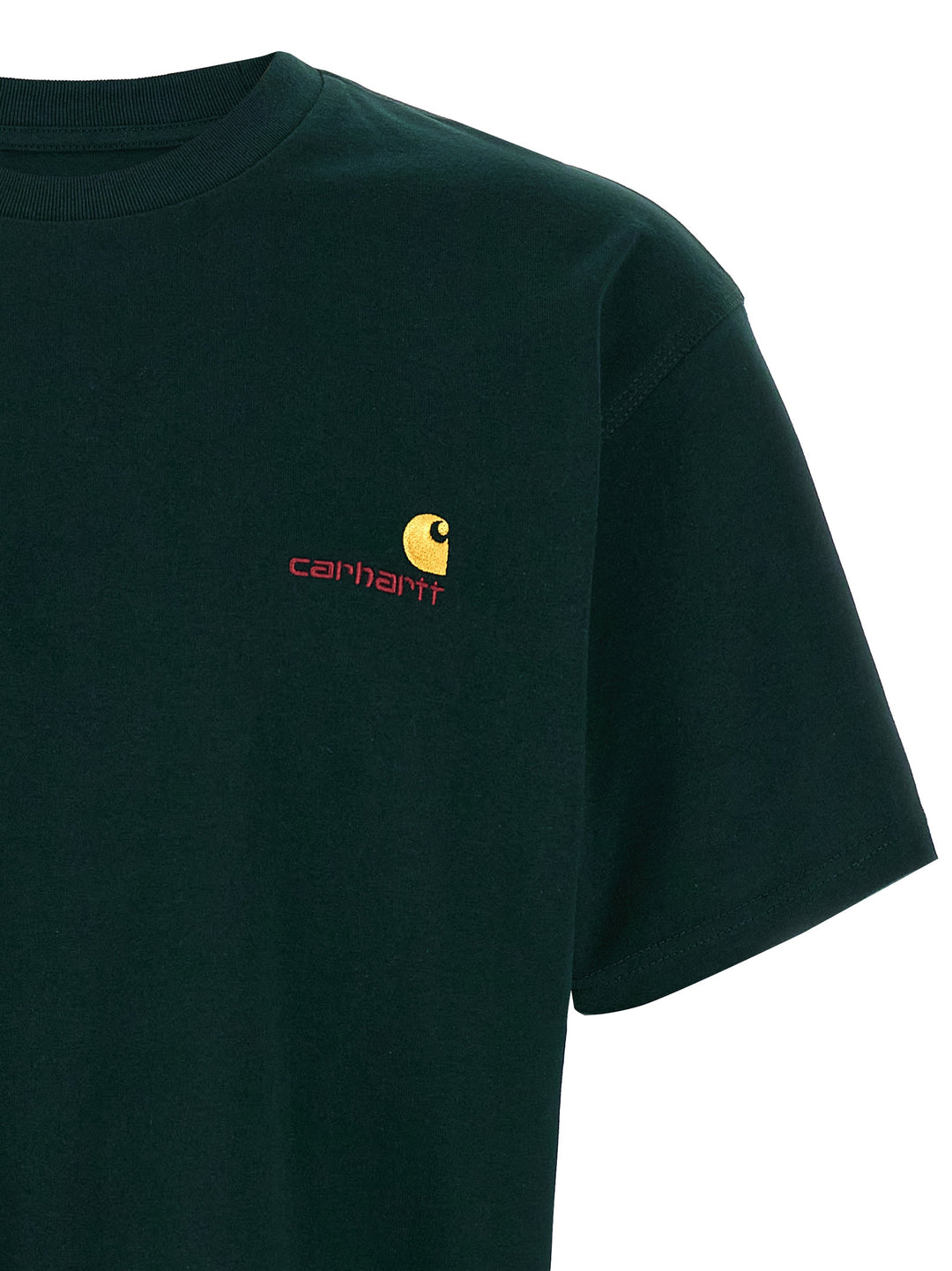 Carhartt Wip American Script T-shirt - Green | ac3e03837105e537307654526775e869a8d842c6