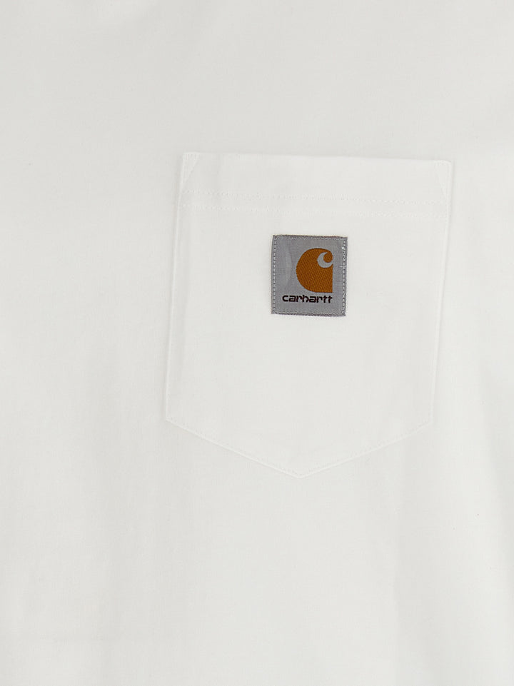 Carhartt Wip Pocket T-shirt - White | 574c8ef0b84de636e7f342e604b6350787c8f829