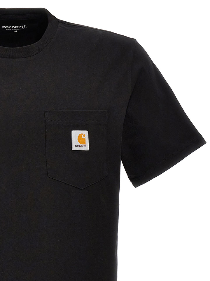Carhartt Wip Pocket T-shirt - Black | e652242a16164068f7022af0ad328db0eb7bbfcb
