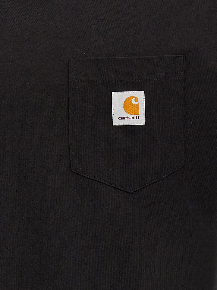 Carhartt Wip Pocket T-shirt - Black | 2a03cb317306d0eba59f07c1b10858cb9afe6102