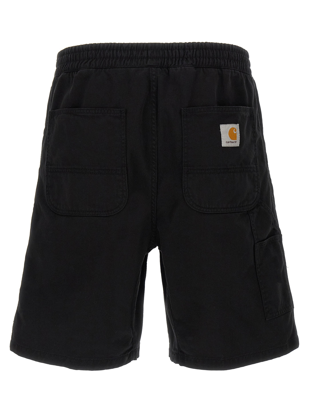 Carhartt Wip Flint Bermuda and Short - Black | f9349f0a3e6b59ab07feb011d3ccbba9244cbb7f