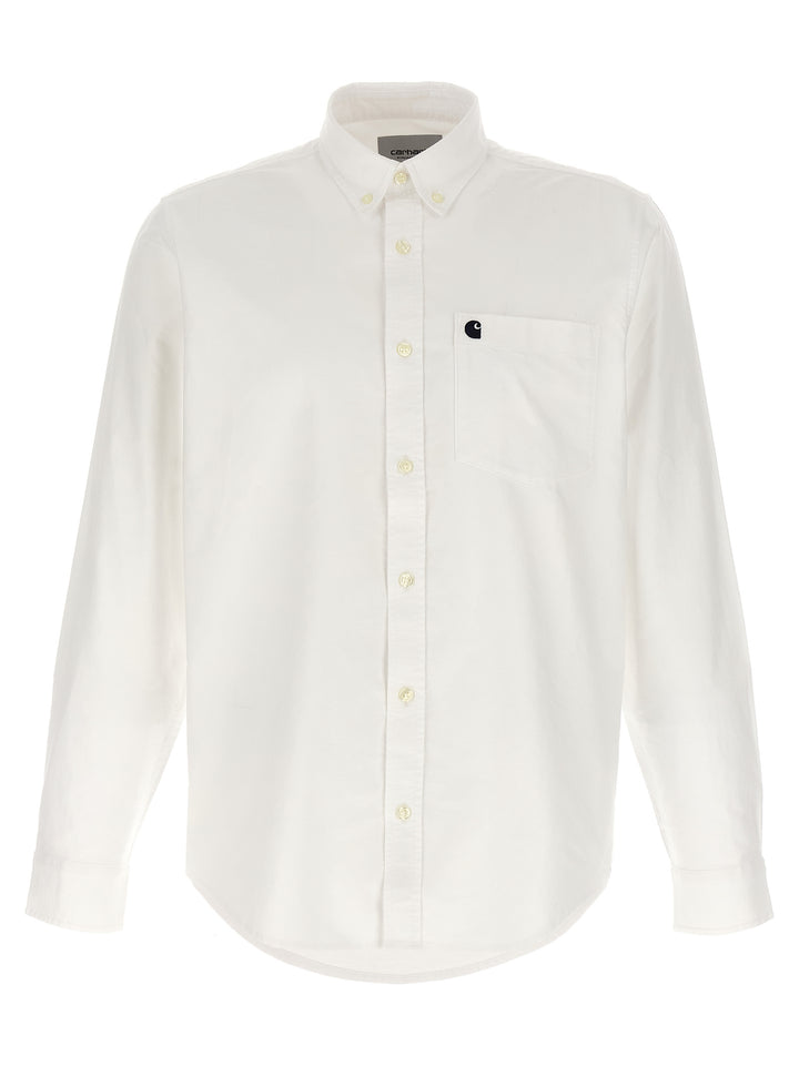 Carhartt Wip Oxford Shirt Shirt and Blouse - White | cfc459d55ac6d8350197076458ae4282bd9010a7