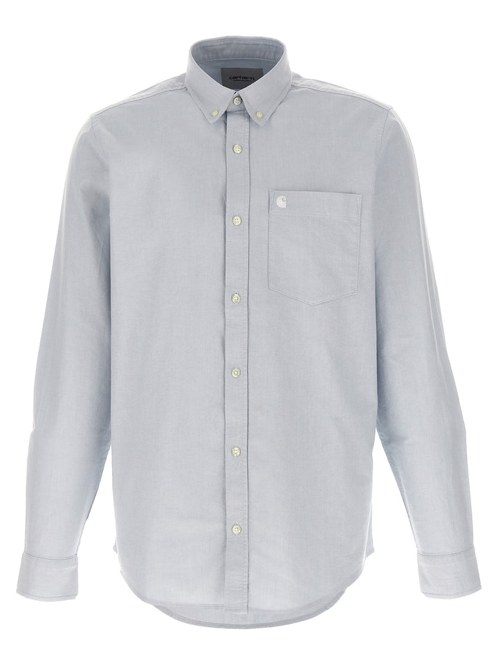 Carhartt Wip Oxford Shirt Shirt and Blouse - White | 928d85731271ed9b274f438018a436ec33f26dd7