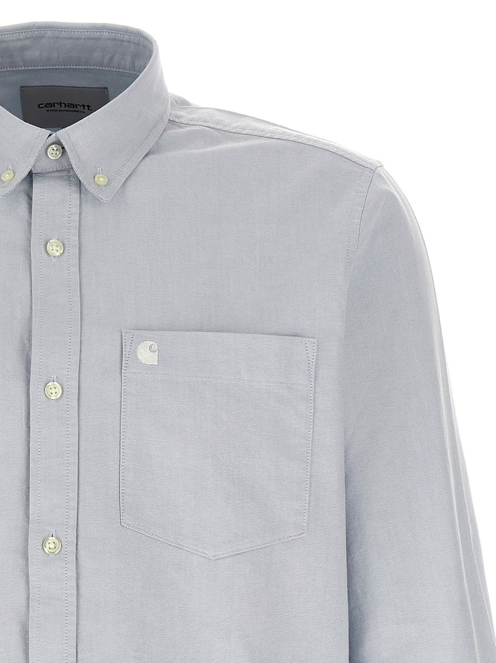Carhartt Wip Oxford Shirt Shirt and Blouse - White | b398047726cca1e125678c131d3c261b9b27c2eb