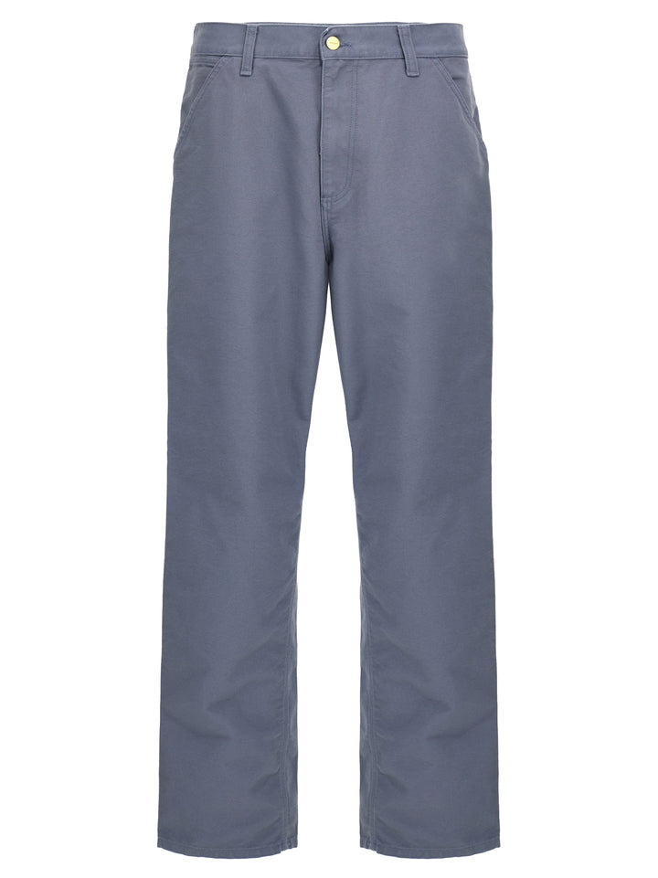 Single Knee Pants Light Blue