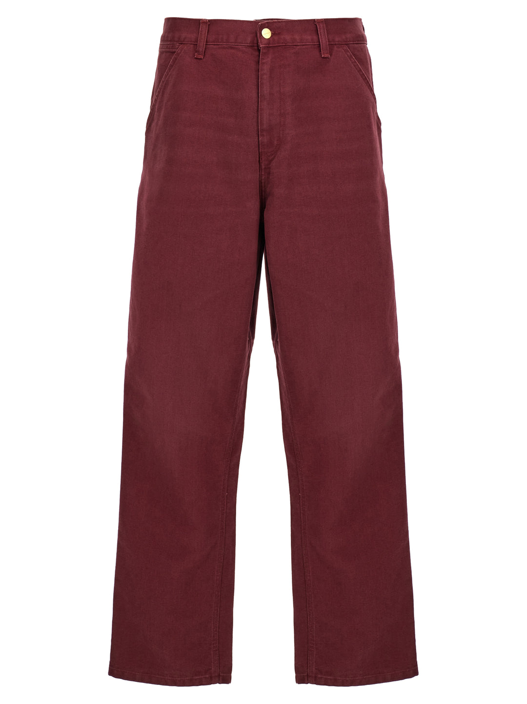 Single Knee Pants Bordeaux