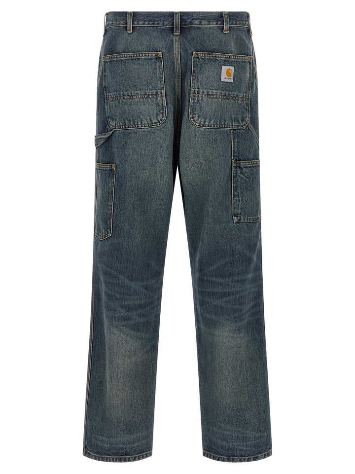 Carhartt Wip Single Knee Jeans - Blue | f46892cea72710c61e67f0e22841ac096f2eccd1