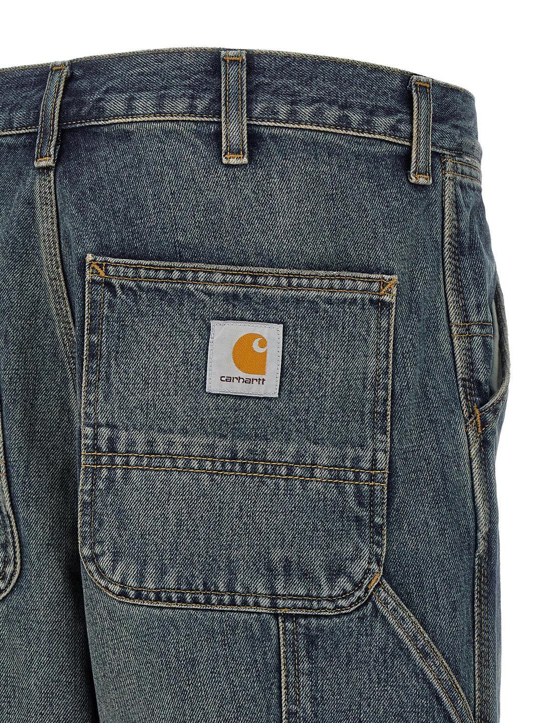 Carhartt Wip Single Knee Jeans - Blue | 651fea7fc6f4d9a5da0d2ea2f8a19ecd08d842d5