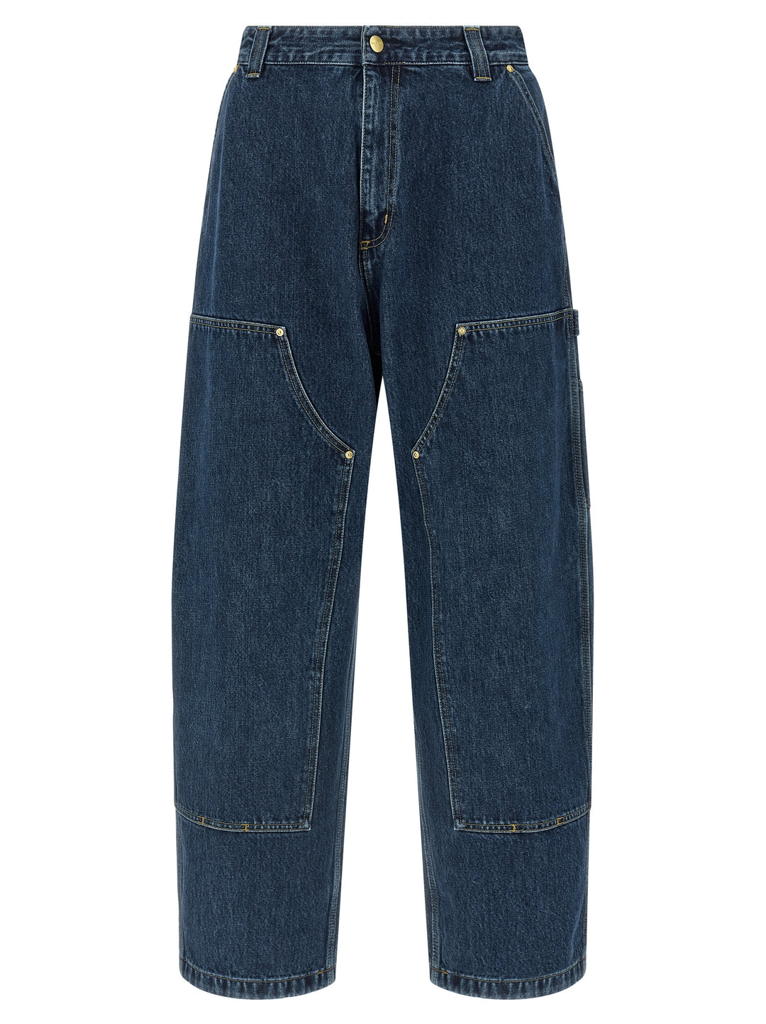 Carhartt Wip Nash Double Knee Jeans - Blue | 33ce0a2db38ff8ffea01961604937dc6f4d82eef