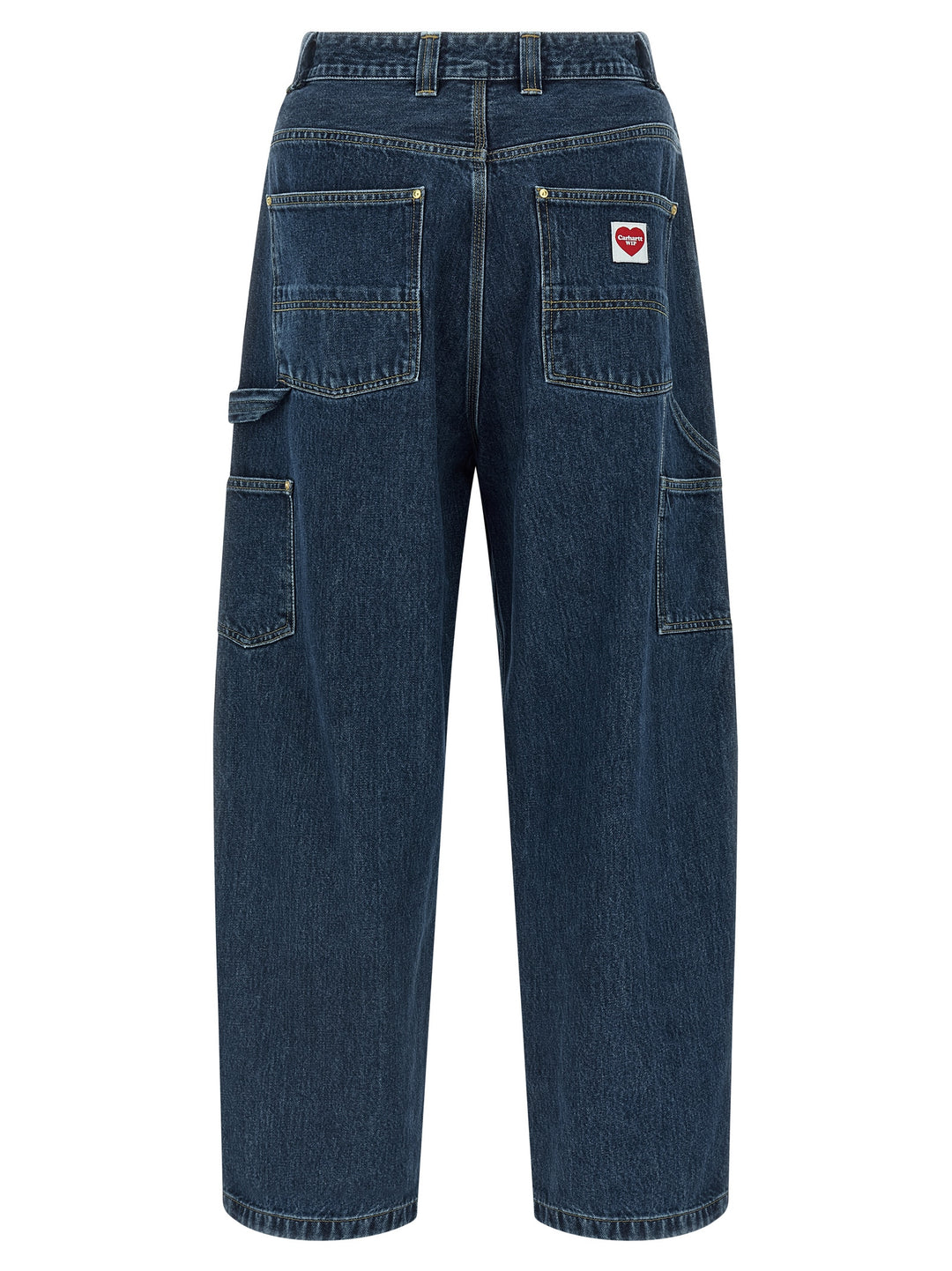 Carhartt Wip Nash Double Knee Jeans - Blue | 127df28b1e8ae3bf289d75c4d83fb52319cf9a04
