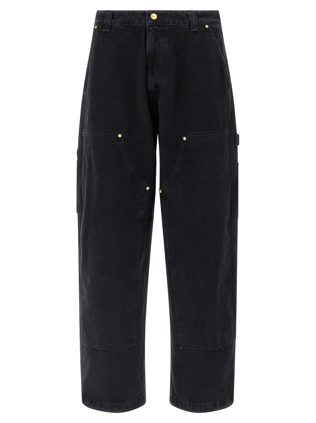 Carhartt Wip Nash Double Knee Jeans - Black | 02c67e7e6ede489a12e2d6048af0faf1b8ca6167