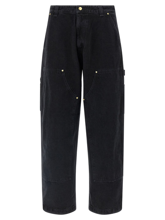 Nash Double Knee Jeans Black