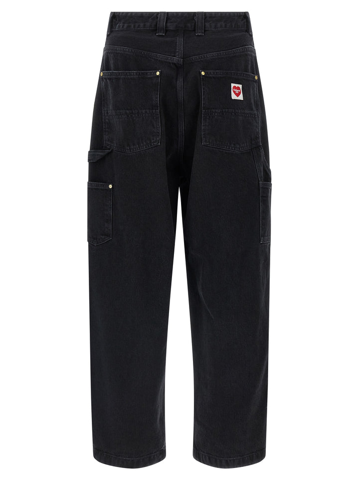Carhartt Wip Nash Double Knee Jeans - Black | 47e5aca80fa9a63e17938bea70a3230fc8d6ac9c