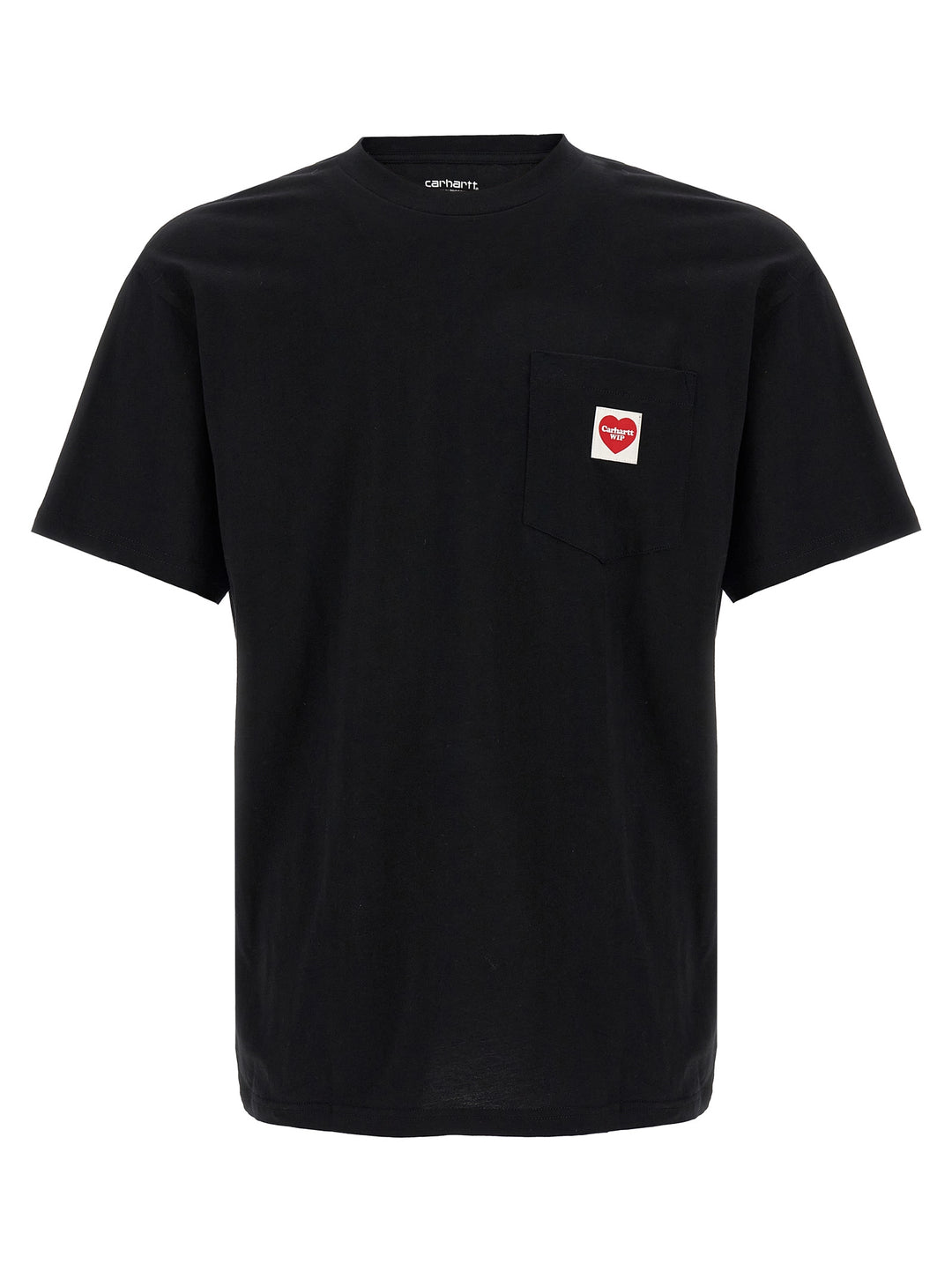 Carhartt Wip Pocket Heart T-shirt - Black | 67f7c1157367a4f225763a7a1cf87c1fc06c90e9