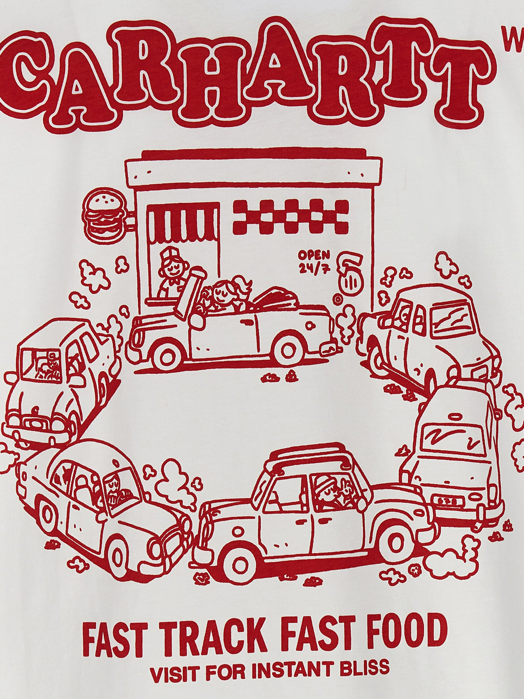 Fast Food T-Shirt White