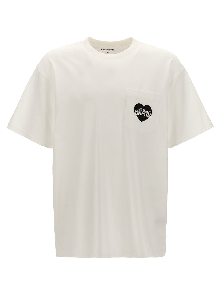 Amour Pocket T-Shirt White/Black