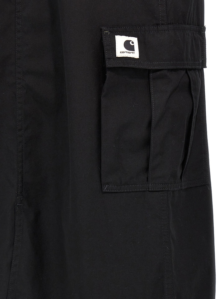 Carhartt Wip Cargo Skirts - Black | 3f040885307283da4741b4f6f920508ac8e26378
