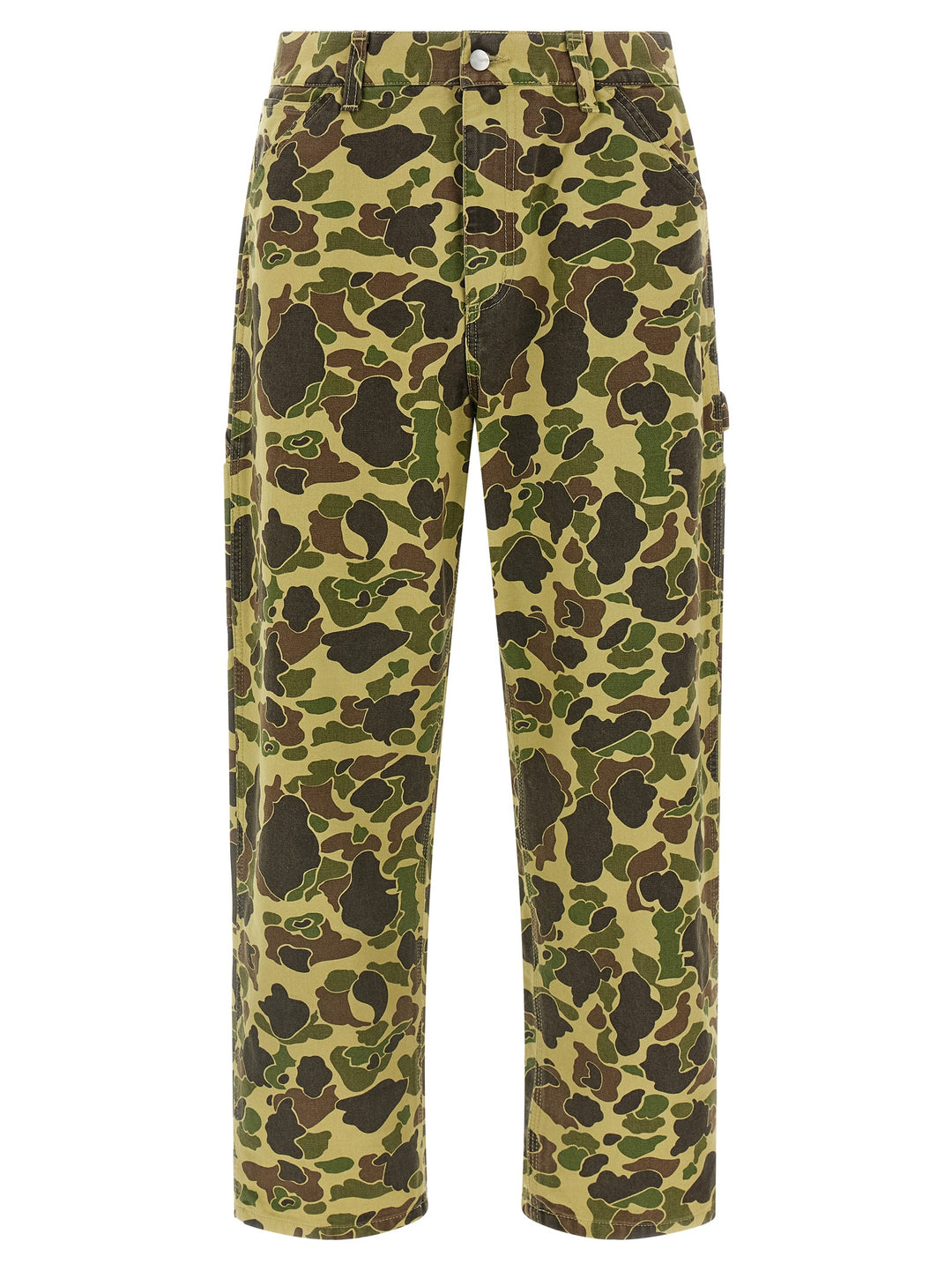 Carhartt Wip Duck Single Knee Pants - Green | fee9a34f888937d74dbefe2e32f947b8935fd4f5