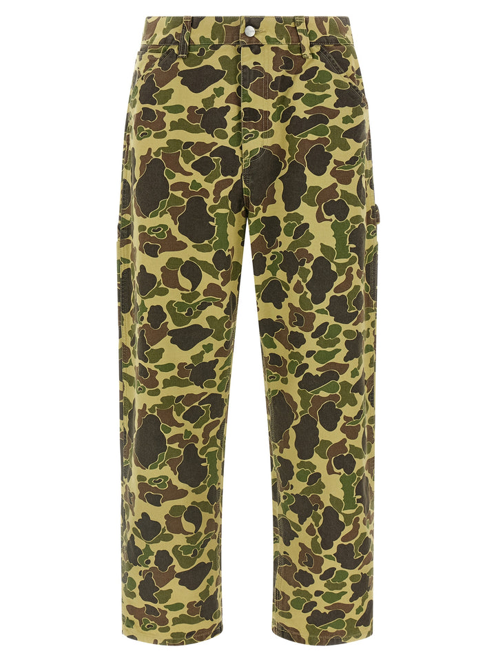 Carhartt Wip Duck Single Knee Pants - Green | fee9a34f888937d74dbefe2e32f947b8935fd4f5