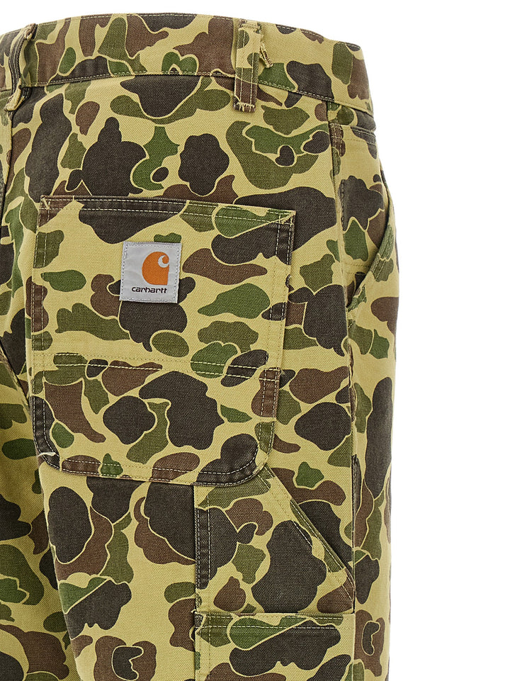 Carhartt Wip Duck Single Knee Pants - Green | 40f0af6d1e2764afba4ef8445820cabab35e49a3