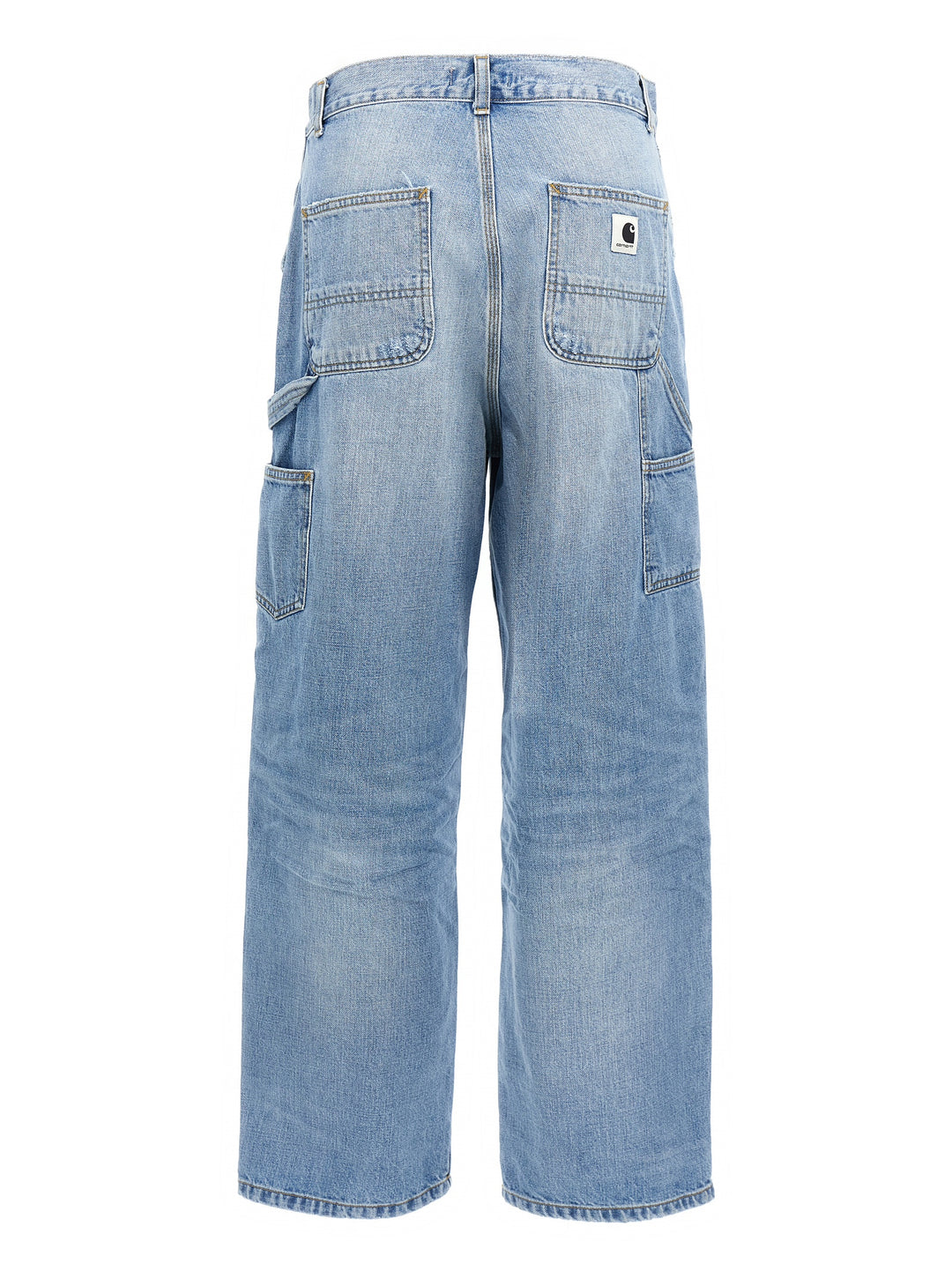 Carhartt Wip Brandon Single Knee Jeans - Light Blue | eef5036a3fd66e2715fd0a5842fdadab1d91e555