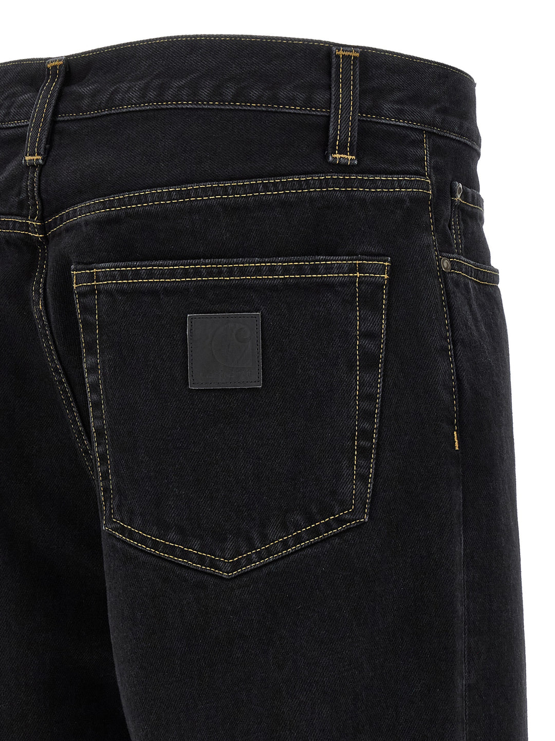 Carhartt Wip Aaron Jeans - Black | 4704edd8f41eb9ca62f322e8727dff64eca863f5