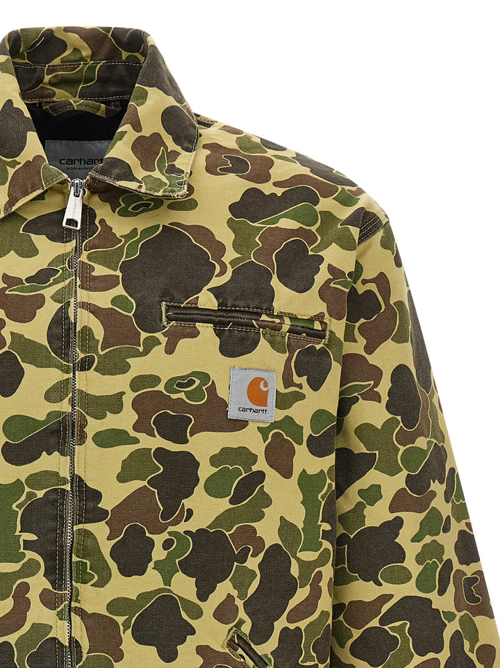 Carhartt Wip Duck Detroit Puffer Jackets - Green | cab7fce65507d31771a23b03549dc0ef132ea3a5