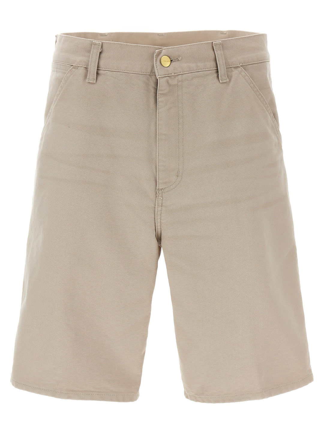 Carhartt Wip Single Knee Bermuda and Short - Beige | 470ba2d0347e39124fc91a0204fdb6993bd600e8
