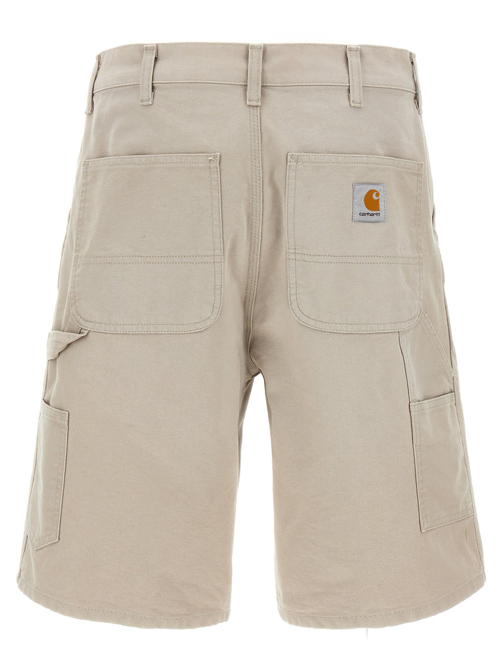 Carhartt Wip Single Knee Bermuda and Short - Beige | 9159a7ddfa8c2e2f860d82bd95a877bbd4323e73