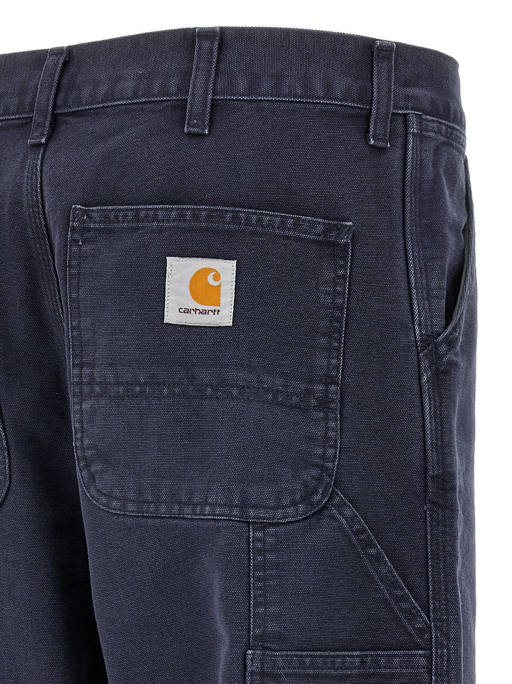 Carhartt Wip Single Knee Pants - Blue | c9437d0453d3b89d73fabcffcc1e8cc7efcf24e0