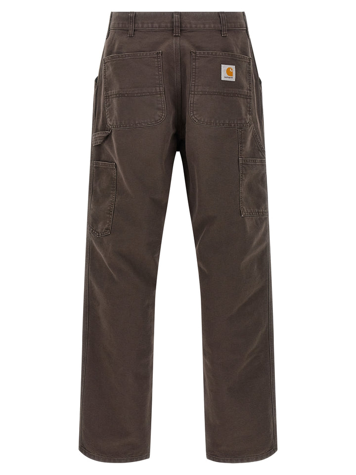 Carhartt Wip Single Knee Pants - Brown | 02cc782c553b6a949249acce6a974fdacdaa31ef