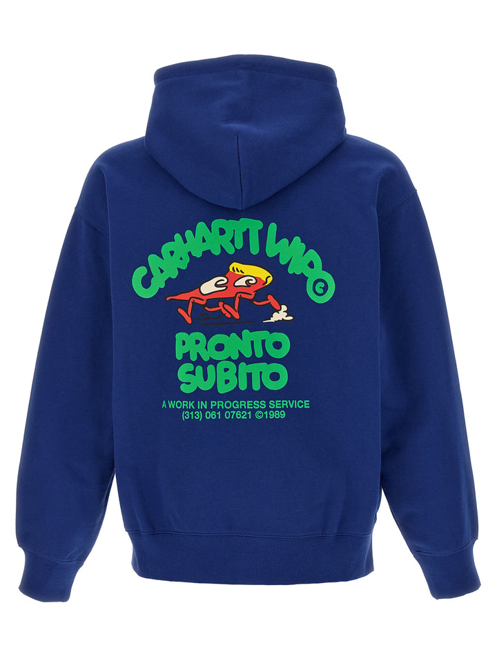 Carhartt Wip Hooded Pronto Sweat Jacket Sweatshirt - Blue | f7e8f948c5781abc4f35fb6b293713ceefcbe090