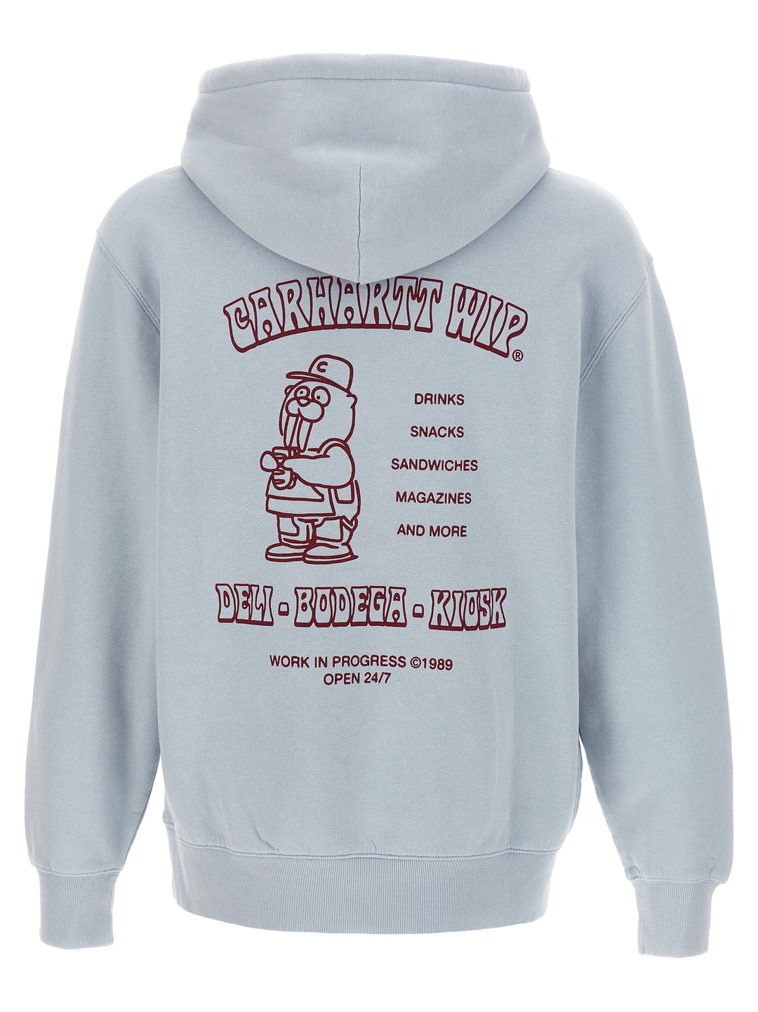 Carhartt Wip Hooded Sandwich Sweatshirt - Blue | 6672659839aec575f62c0384ab0dcb7c30854a4c