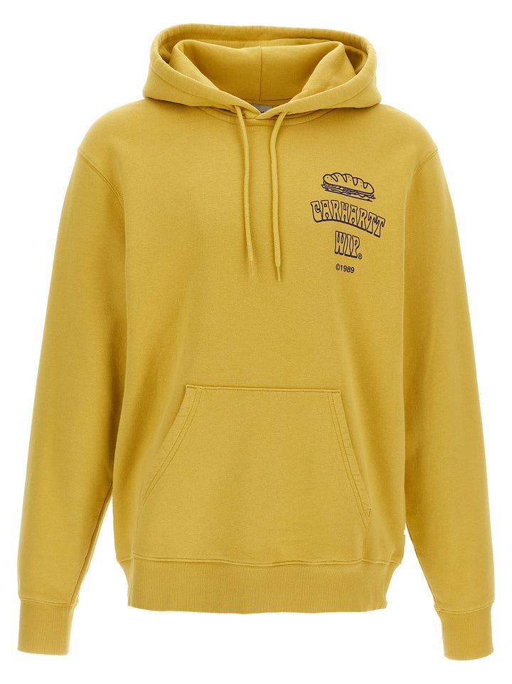 Carhartt Wip Sandwich Sweatshirt - Yellow | 21edfc15cc79385251a5f9422e73eb6bf31a4c29