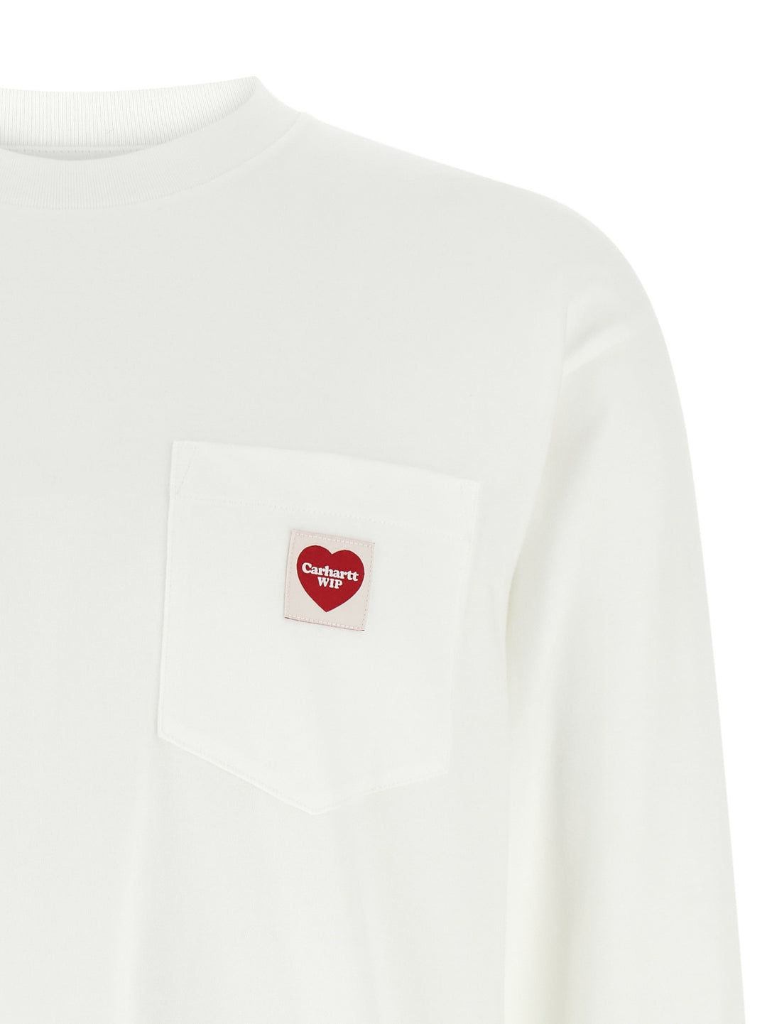 Carhartt Wip Pocket Heart T-shirt - White | fca01fe2e8374f37a717b3f7e531523d96dc0e21
