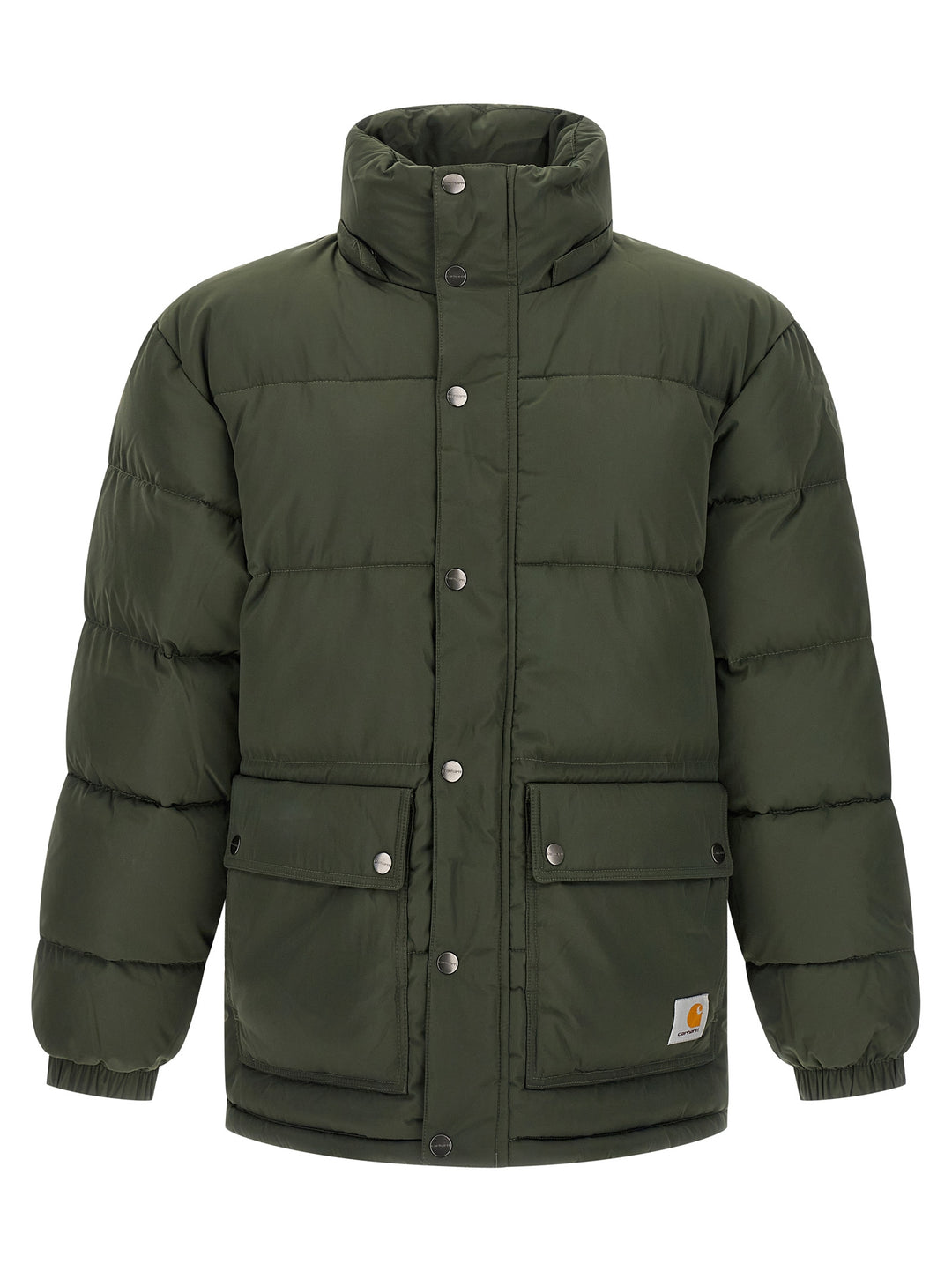 Carhartt Wip Brent Jacket Puffer Jackets - Green | b590dfa6d789bffe0f90a49f79b9f475c4df0649