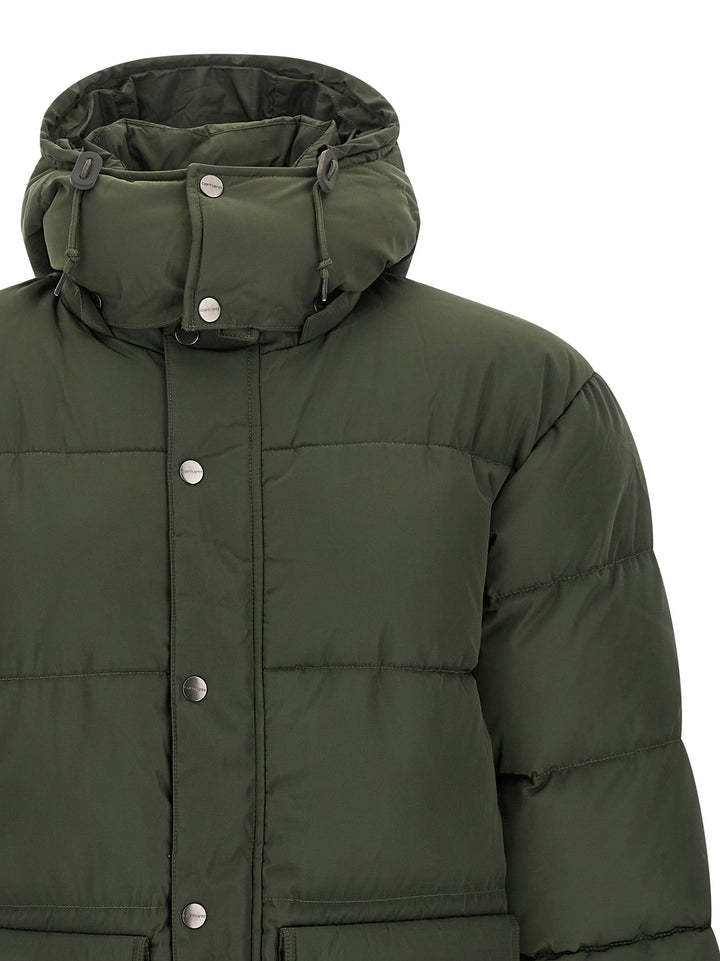Carhartt Wip Brent Jacket Puffer Jackets - Green | 057ab608b5e27e3b8c79325939332a1cc36c0d5e