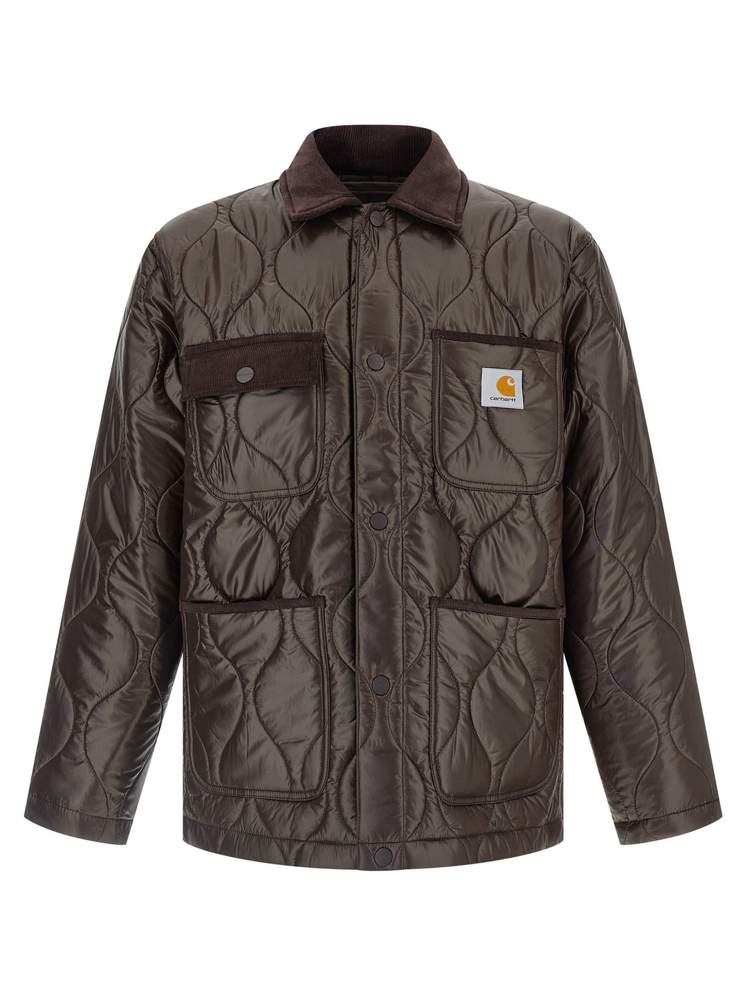 Carhartt Wip Oscar Puffer Jackets - Brown | 46ed63bdb67e9e5e9ded28913169936303a07e3b